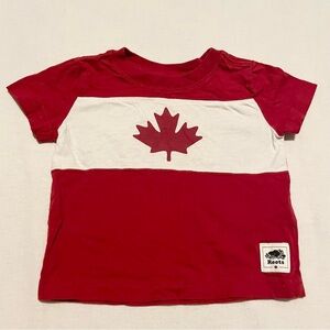Roots Canada Baby Tshirt Size 6-12 Month Short Sleeve Tee